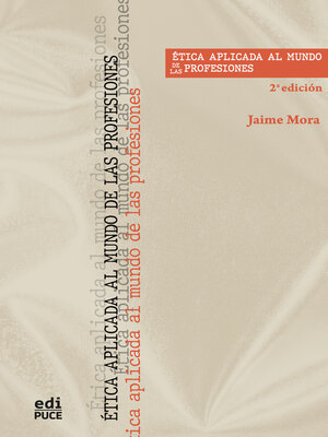 cover image of Ética aplicada al mundo de las profesiones